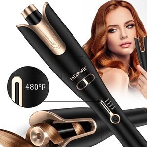 Black and Gold Hair Curler